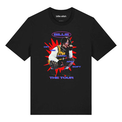Amplified Unisex Adult Hit Me Hard And Soft Billie Eilish T-Shirt
