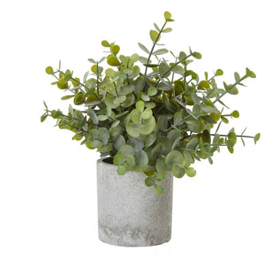 Hill Interiors Button Eucalyptus Artificial Plant