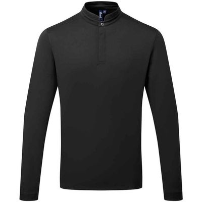 Premier Mens Essential Coolchecker Long-Sleeved Chef Shirt