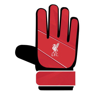 Liverpool FC Childrens/Kids Goalkeeper Gloves