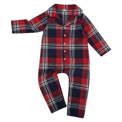 Larkwood Baby Tartan All-In-One nattøj