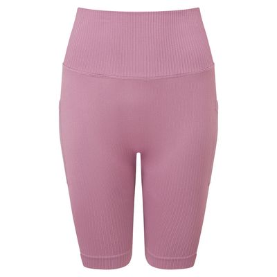 TriDri Womens/Ladies Ribbed Seamless 3D Cycling Shorts