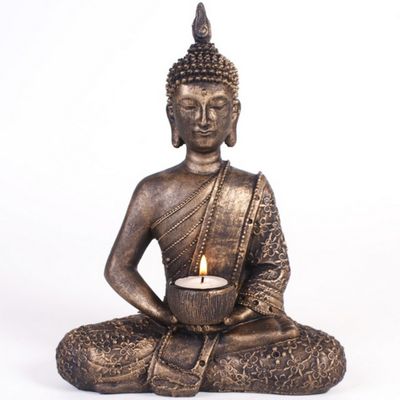 Something Different Sittande Thailändsk Buddha Värmeljushållare