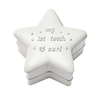 Bambino 'My 1st Tooth & Curl' Keepsake Box