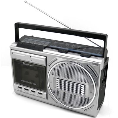 Soundmaster: Kassette Radio Mono Bluetooth RR20SI Sølv