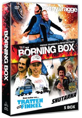 Ronny & Ragge / The Börning Box / Ronny & Ragge + Tratten & Finkel + Snutarna (5 DVD)