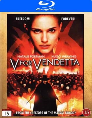 V för Vendetta / V for Vendetta (Blu-ray)