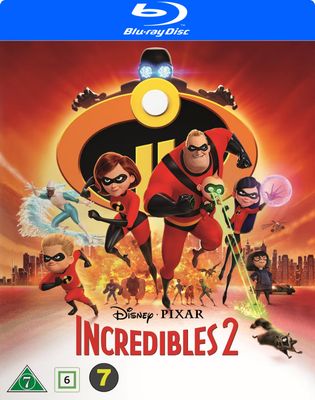 De Utrolige 2 / The Incredibles 2 (Blu-ray)
