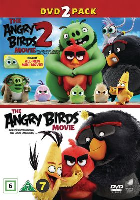 Angry Birds 1+2 - Filmene / Angry Birds the movie 1+2 (2 DVD)
