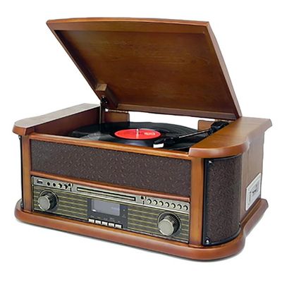 Retro Line Vintage Skivspelare DeLuxe DAB NY