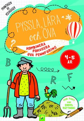 Askartelu, oppiminen ja harjoittelu 4-5 vuotta Yhdistä keskittyminen Harjoittele kynänkäyttöä (Kirja / Nidottu)