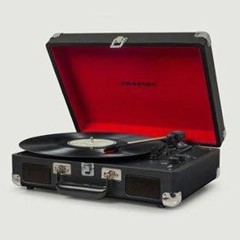 Crosley Cruiser Deluxe Bærbar Sort