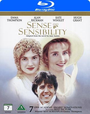 Fornuft og følelse / Sense and Sensibility (Blu-ray)