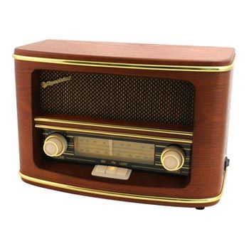 Roadstar Vintage Retro FM/AM Radio Træ
