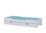 PAIDI Unterschiebebett ¦ weiß ¦ Maße (cm): B: 94,9 H: 40,4
