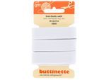 buttinette Gummiband "Breit-Elastik", weiß, Breite: 20 mm, Länge: 5 m