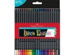 Buntstifte-Set Black Edition, 24 Stifte