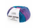 Baby Cotton Color LANG Yarns, Blau/Lila, aus Baumwolle