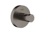 Grohe Essentials, Bademantelhaken, hard graphite gebürstet