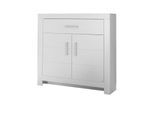 PAIDI Highboard Fiona ¦ weiß ¦ Maße (cm): B: 110 H: 114,7 T: 39.3