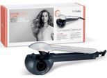 BaByliss Lockenstyler C1600E Curl Secret Optimum, Ionen-Keramik-Beschichtung, Auto-Curler mit LCD-Display, grau|silberfarben