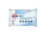 SAGROTAN 2in1 Desinfektions-Tücher 15 St