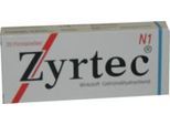 ZYRTEC 10 mg Filmtabletten 20 St