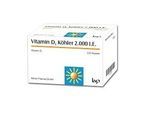 VITAMIN D3 KÖHLER hochdosiert mit 2.000 I.E. pro Kapsel 120 St