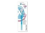 MIRADENT Plaquetest Mira2+Spiegel blau transparent 1 St