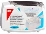 MICROPORE Vliespfl.2,5cmx5m m.Abroller 1530NP-1SD 1 St