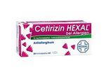 CETIRIZIN HEXAL Filmtabletten bei Allergien 20 St