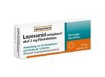 LOPERAMID-ratiopharm akut 2 mg Filmtabletten 10 St