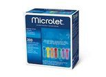 MICROLET Lanzetten farbig 200 St