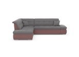 DOMO collection Ecksofa »Moric«, wahlweise mit Bettfunktion und Armlehnenverstellung