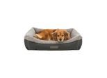 Trixie Bendson vital bed square 90 × 60 cm dark grey/light grey