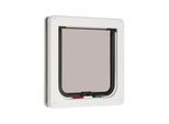 Petmate 4-Way Locking Cat Flap - White