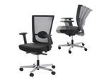 Bürostuhl MERRYFAIR Karlstad, Schreibtischstuhl, Sliding-Funktion ergonomisch ~ schwarz