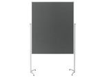 magnetoplan Moderationstafel evolution plus, einteilig - Filz grau