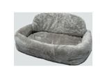 Tiersofa de Luxe mit Kissen Gr. 1 grau