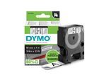 DYMO Original D1-Etikettenband | schwarz auf weiß | 19 mm x 7 m | selbstklebendes Schriftband | für LabelManager-Beschriftungsgerät