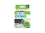 DYMO D1-Etikettenband | schwarz auf transparent | 9 mm x 7 m