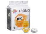 TASSIMO Café HAG Crema Kaffeediscs, Arabica- und Robustabohnen kräftig, 16 Portionen