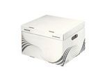 15 LEITZ Archivcontainer easyboxx weiß 43,3 x 36,4 x 26,3 cm