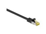 goobay RJ-45 Netzwerkkabel 25,0 m schwarz bis zu 10,00 Gbit/Sek. bis zu 500 MHz, 1 St.