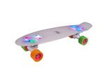 HUDORA-Skateboard Retro »Rainbow« - Weiss - Kinder