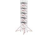 Altrex Fahrgerüst RS TOWER 55, Holzplattform, Länge 3,05 m, Arbeitshöhe 13,80 m