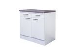Flex-Well Unterschrank Matrix 80 cm