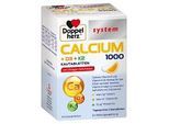 DOPPELHERZ Calcium 1000+D3+K2 system Kautabletten 60 St