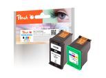 Peach HP 339 2 Druckköpfe XL (bk, col) ersetzt HP No. 339, No. 344, C8767E, C9363E für z.B. HP DeskJet 5700, HP DeskJet 5740, HP DeskJet 5745 (wiederaufbereitet)