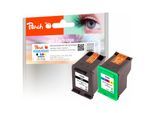 Peach HP 338 2 Druckköpfe (bk, col) ersetzt HP No. 338, No. 343, C8765E, C8766E für z.B. HP DeskJet 460, HP DeskJet 460 C, HP DeskJet 460 CB (wiederaufbereitet)